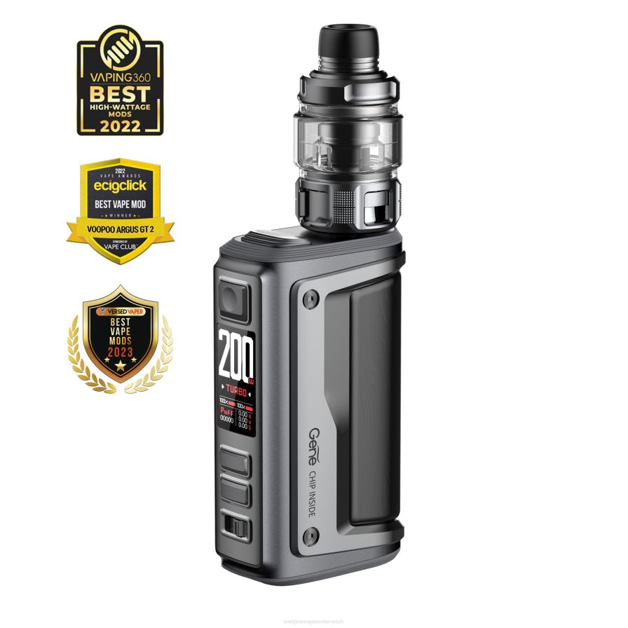 VOOPOO ARGUS GT II Tank-Kit HBH8T01 Graphit VOOPOO vape österreich