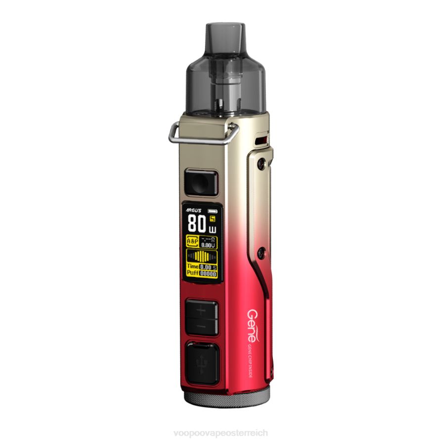 VOOPOO ARGUS PRO Pod-Mod-Kit HBH8T032 rotes Gold VOOPOO vape wien