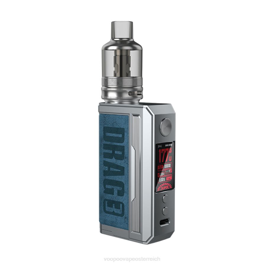 VOOPOO DRAG 3 Box-Mod-Kit HBH8T0252 Preußischblau VOOPOO vape wien