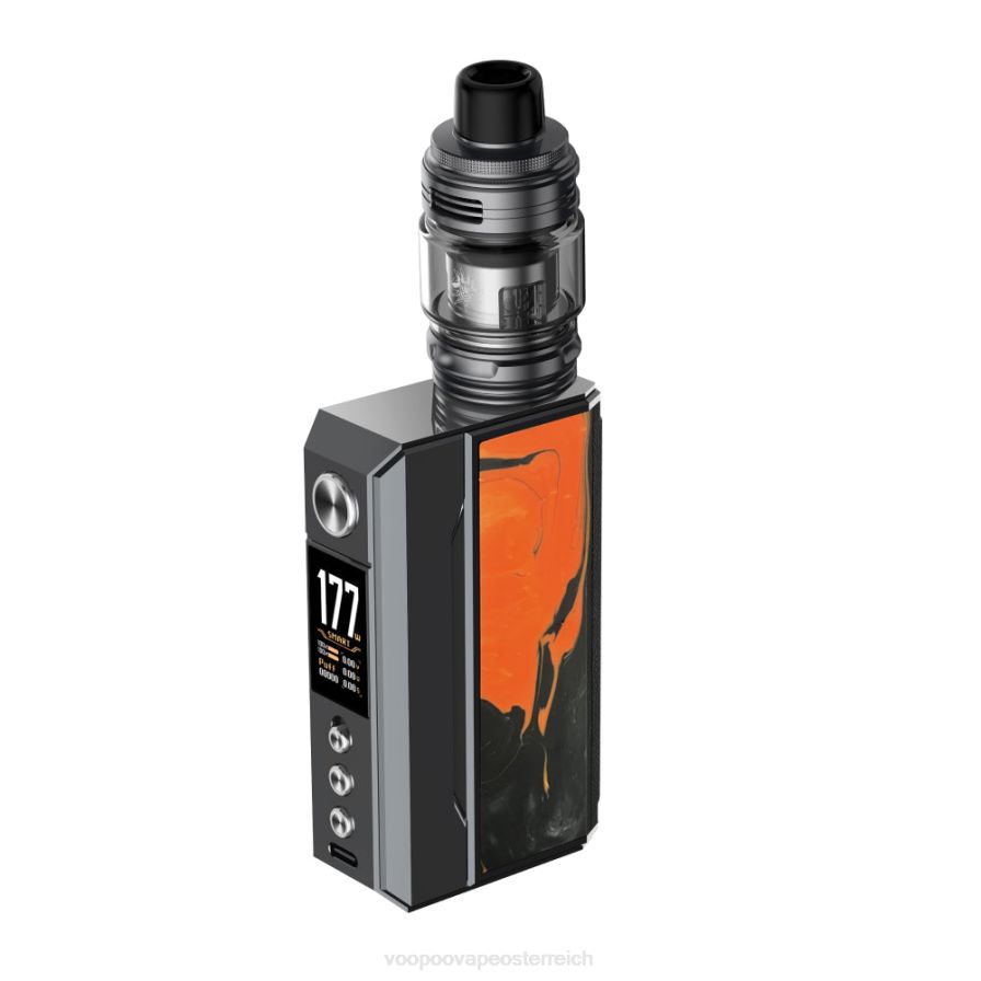 VOOPOO DRAG 4 Bausatz HBH8T0165 Gun Metal + tropisches Orange VOOPOO kaufen wien