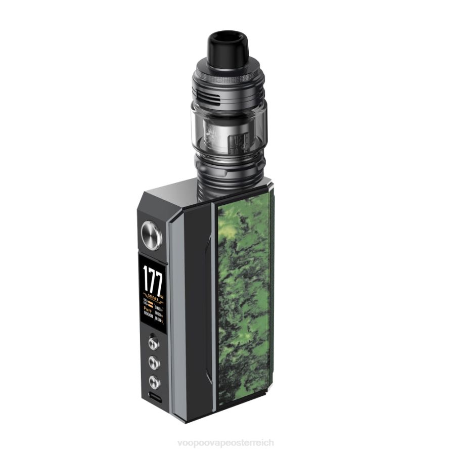 VOOPOO DRAG 4 Bausatz HBH8T0166 Gun Metal+Waldgrün VOOPOO liquid kaufen