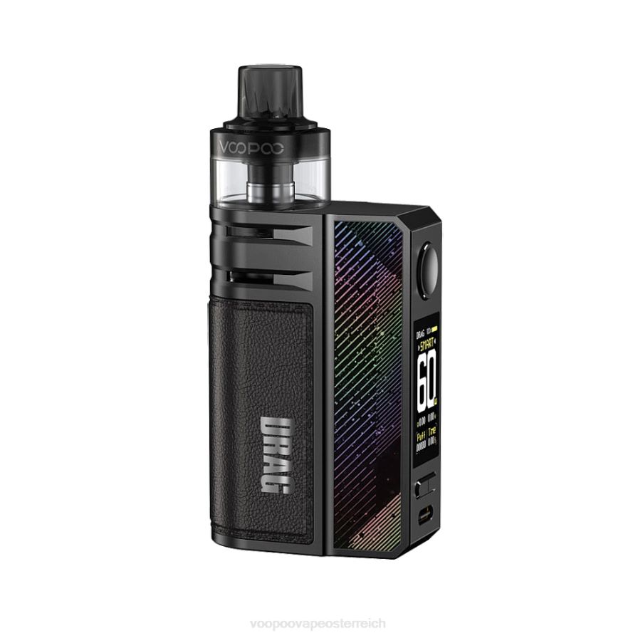 VOOPOO DRAG E60 Pod-Kit HBH8T0190 Obsidianschwarz VOOPOO vape pod österreich