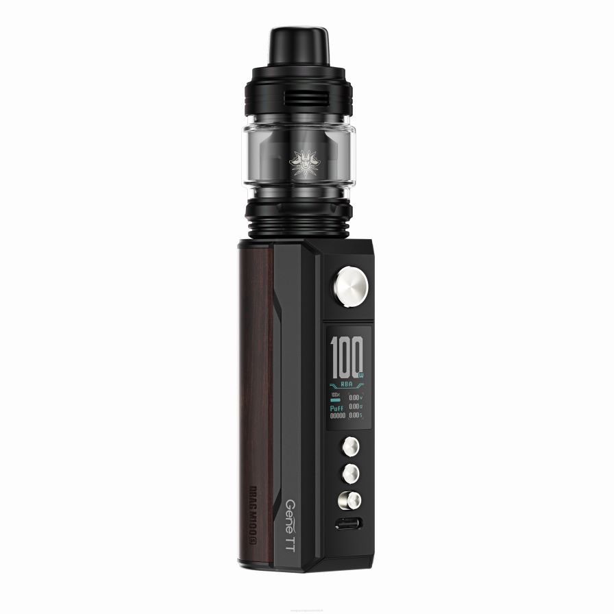 VOOPOO DRAG M100S Mod-Gerät HBH8T0274 Schwarz und dunkles Holz VOOPOO kaufen österreich