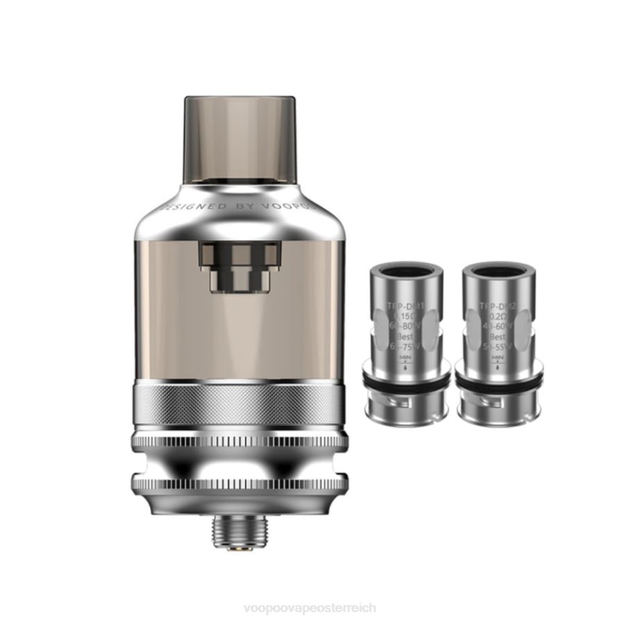 VOOPOO TPP Pod-Tank HBH8T0562 Silber VOOPOO vape wien