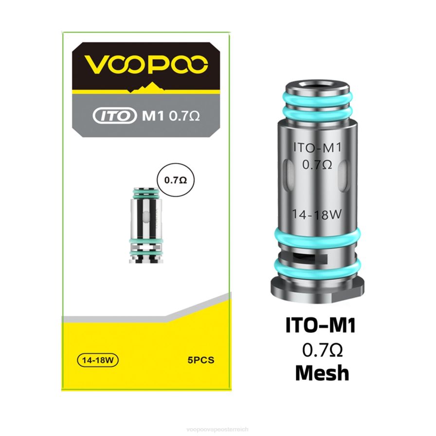 VOOPOO ITO Spulen (5 Stück) HBH8T0612 ito-m1 VOOPOO vape wien