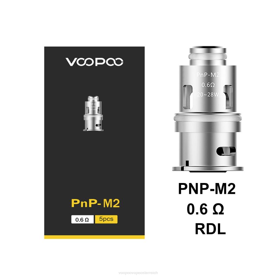 VOOPOO PNP Spulen (5 Stück) HBH8T0589 pnp-m2 VOOPOO vape price