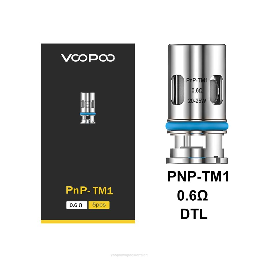 VOOPOO PNP Spulen (5 Stück) HBH8T0593 pnp-tm1 VOOPOO österreich