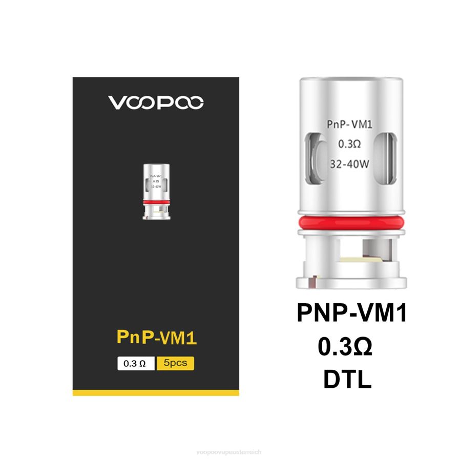 VOOPOO PNP Spulen (5 Stück) HBH8T0596 pnp-vm1 VOOPOO liquid kaufen