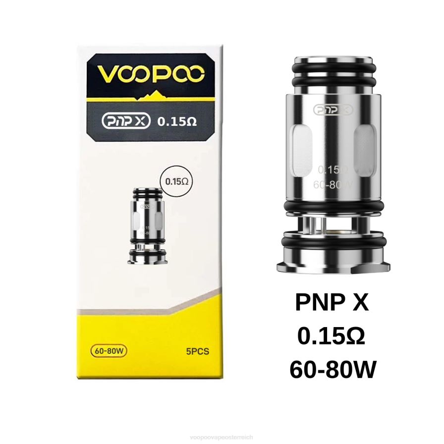 VOOPOO PNP Spulen (5 Stück) HBH8T0605 pnp x 0,15 Ohm VOOPOO kaufen wien