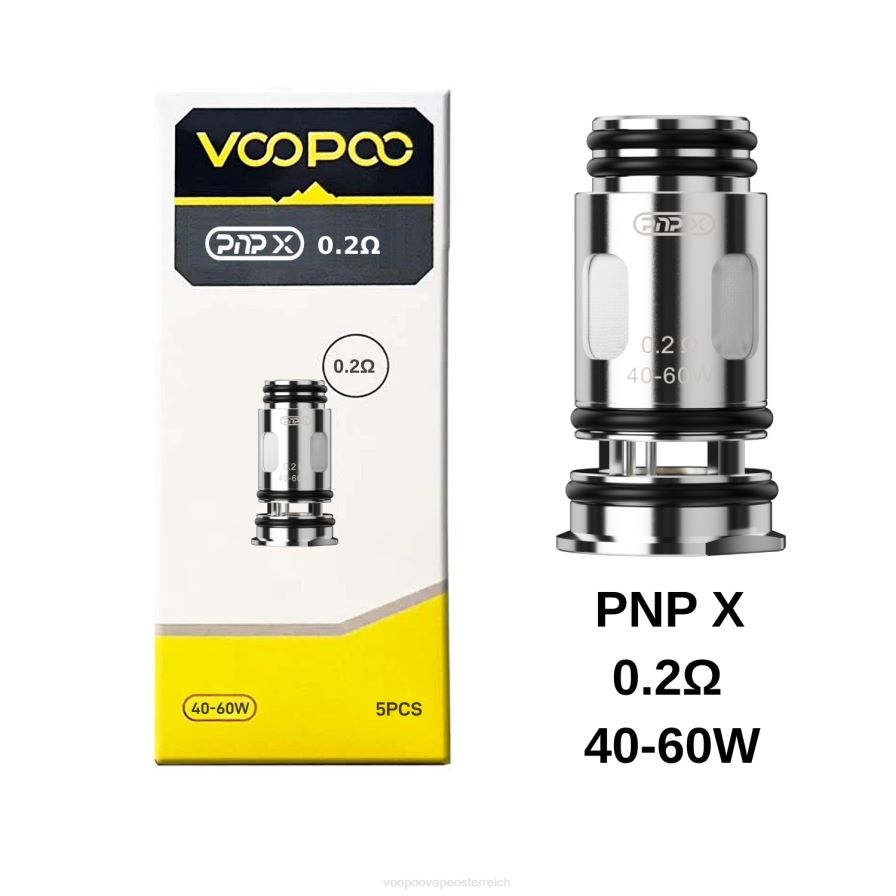 VOOPOO PNP Spulen (5 Stück) HBH8T0606 pnp x 0,2 Ohm VOOPOO liquid kaufen