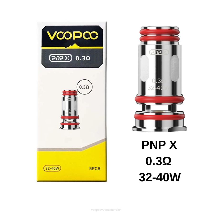 VOOPOO PNP Spulen (5 Stück) HBH8T0607 pnp x 0,3 Ohm VOOPOO drag kaufen